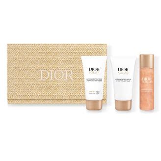 dior solar les essentiels de l'évasion solaire|dior sun tanning gel.